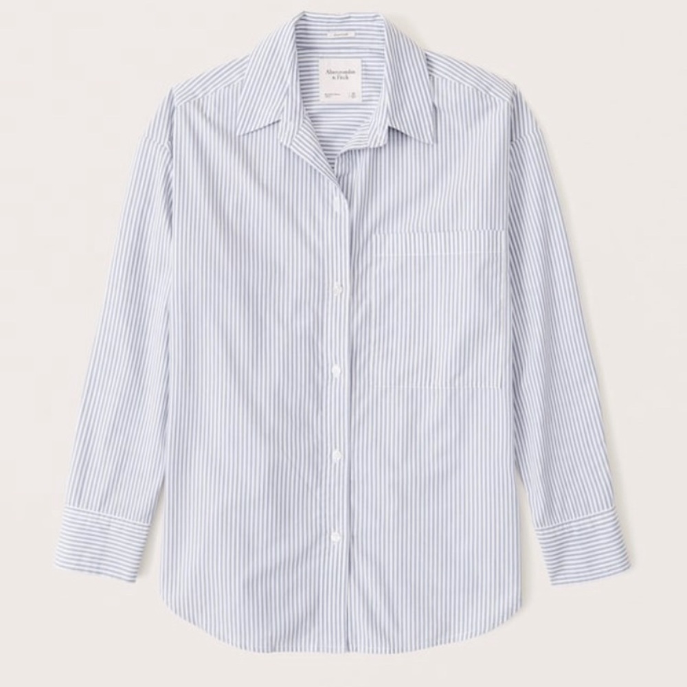 NWT Abercrombie Oversized Button Down